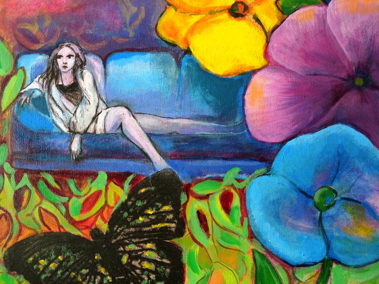 Original Figurative Fantasy Painting by Daniela Carletti