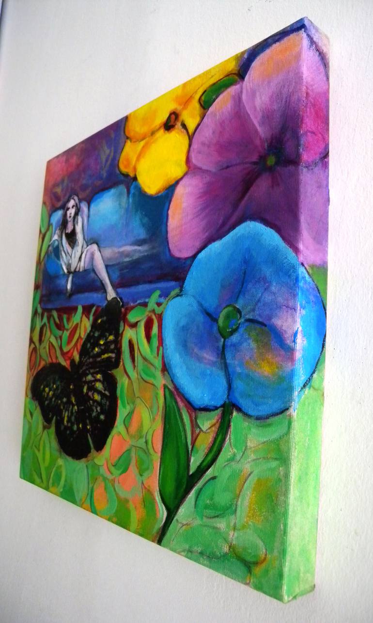 Original Figurative Fantasy Painting by Daniela Carletti