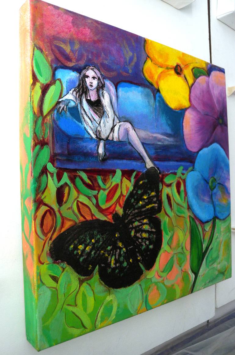 Original Figurative Fantasy Painting by Daniela Carletti