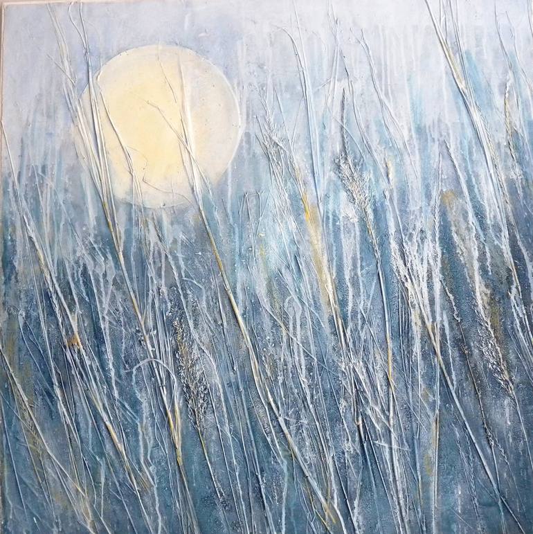 Breath Of The Earth Winter Sun Painting By Daniela Carletti Saatchi Art