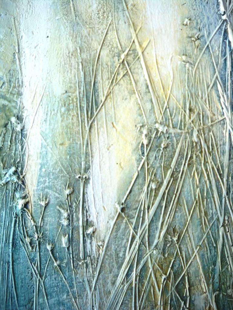 Original Minimalism Nature Mixed Media by Daniela Carletti