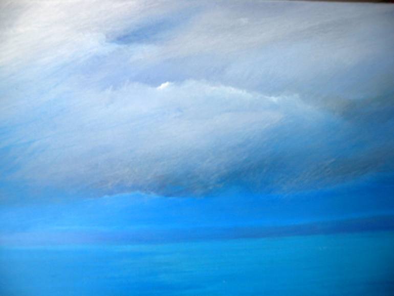 Original Abstract Landscape Painting by Daniela Carletti