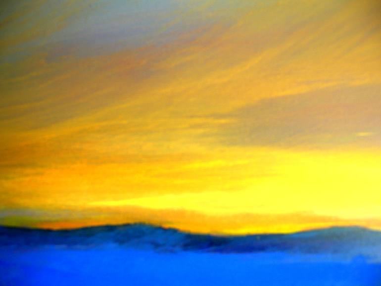 Original Modernism Landscape Painting by Daniela Carletti