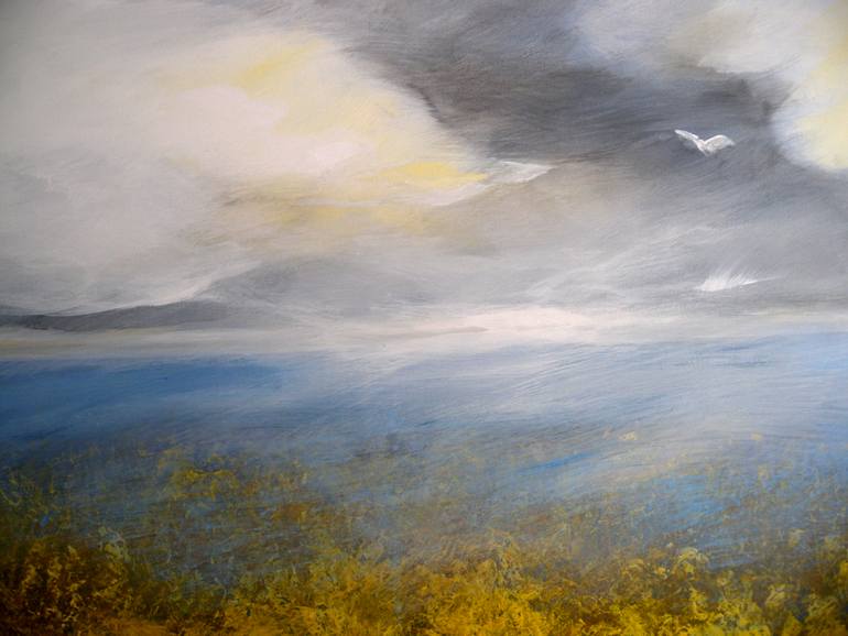 Original Abstract Landscape Painting by Daniela Carletti