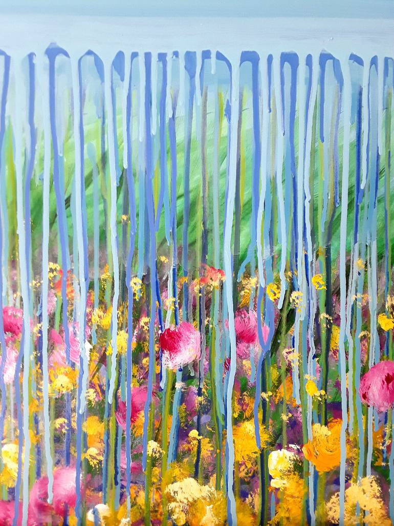 Original Modern Nature Painting by Daniela Carletti