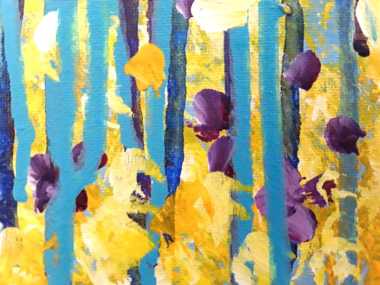 Original Abstract Nature Painting by Daniela Carletti