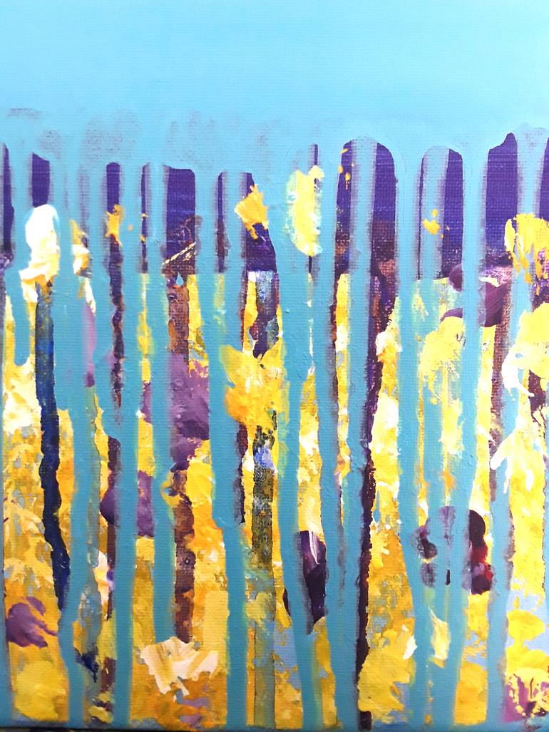Original Abstract Nature Painting by Daniela Carletti