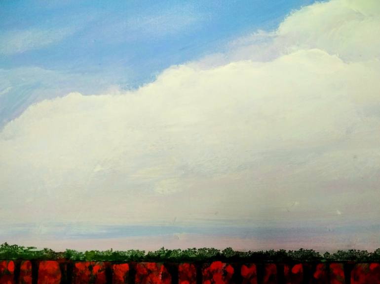 Original Modern Landscape Painting by Daniela Carletti