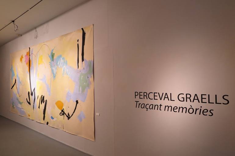Original Abstract Painting by Perceval Graells