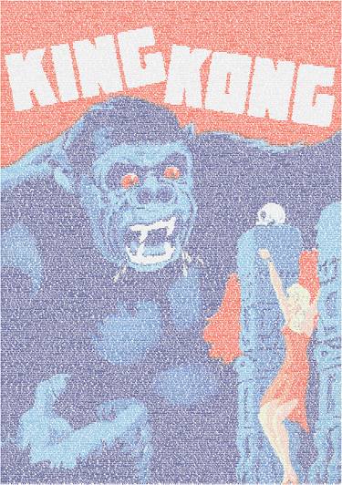 King Kong Script Print - Edition 14 of 50 thumb