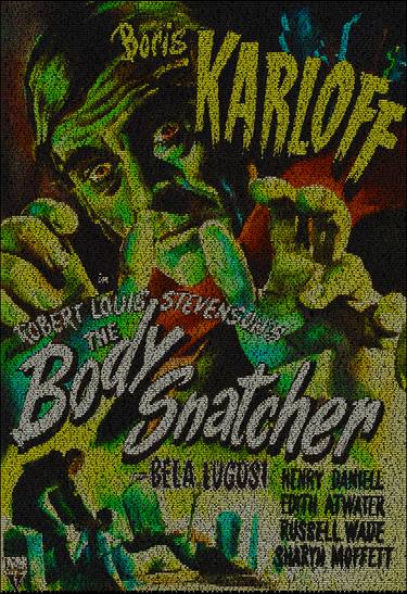 The Body Snatcher Script Print - Limited Edition 100 of 100 thumb