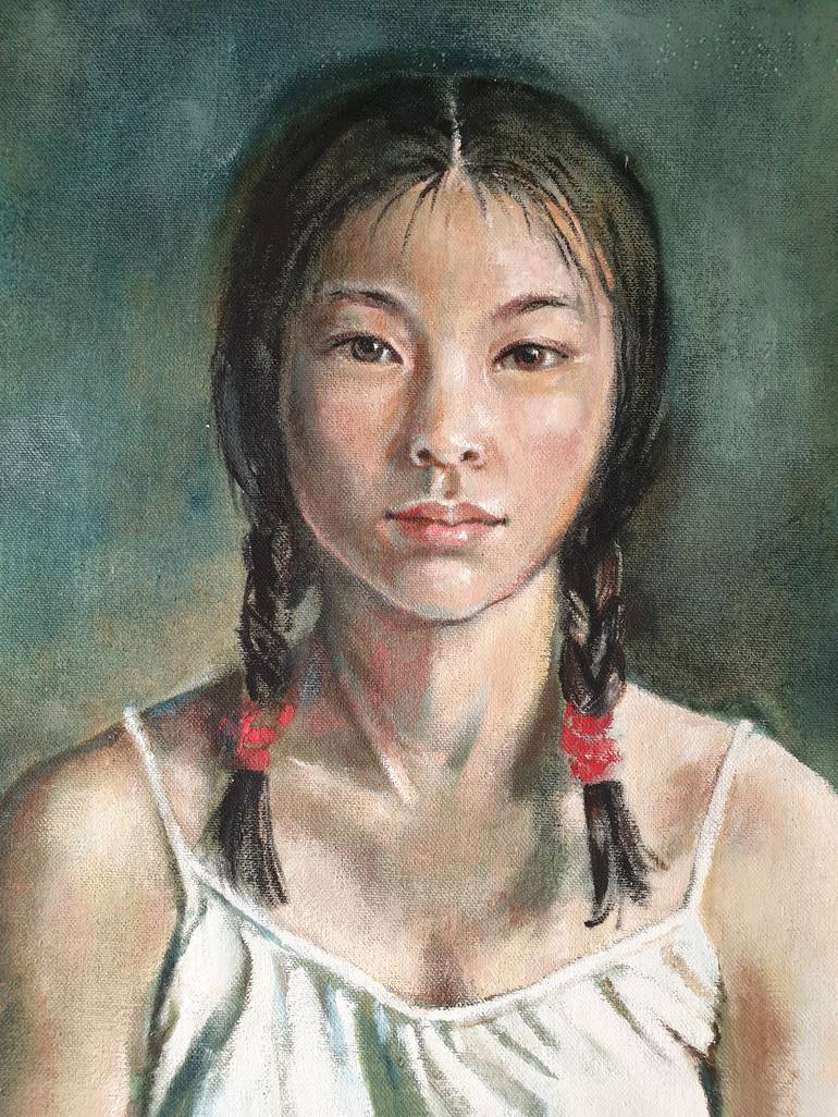 Original Portraiture Portrait Painting by Dor Duncan