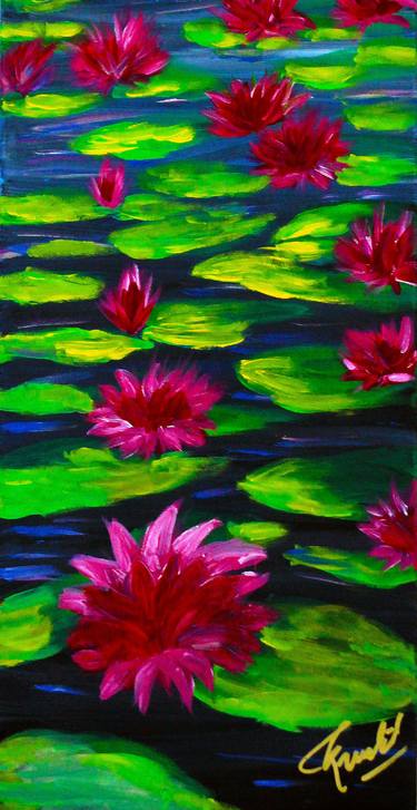Print of Fine Art Floral Paintings by Creatiive Art