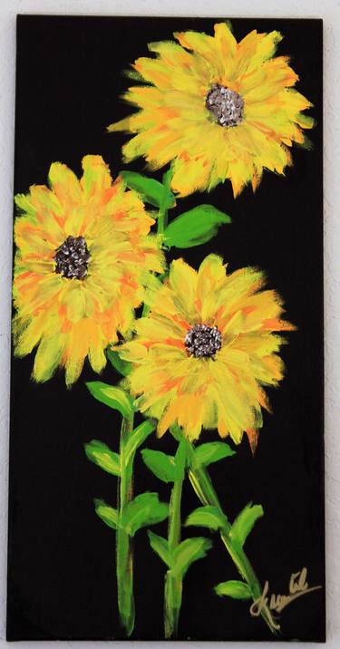 Print of Photorealism Floral Paintings by Creatiive Art
