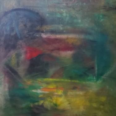 Original Color Field Painting Abstract Painting by Rebecca Hodel