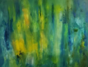 Original Abstract Expressionism Abstract Paintings by Rebecca Hodel