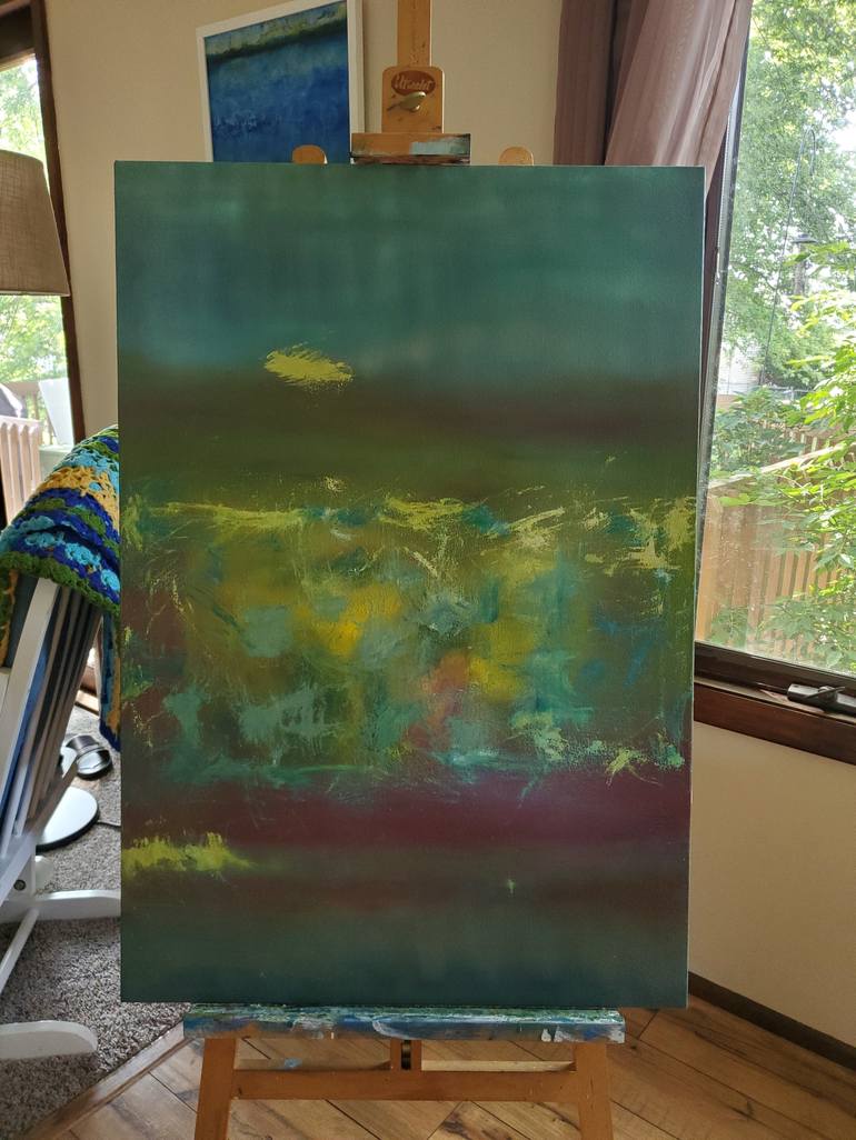 Original Abstract Painting by Rebecca Hodel