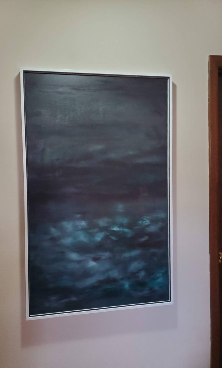 Original Minimalism Abstract Painting by Rebecca Hodel