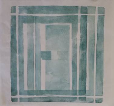 Original Abstract Printmaking by Rebecca Hodel