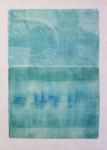 Original Abstract Printmaking by Rebecca Hodel