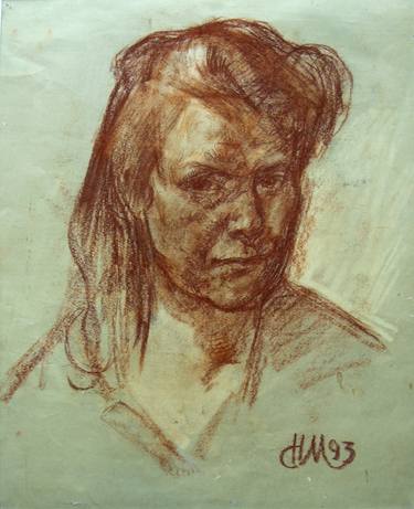 Original Portrait Drawings by Nikolai Malykhin