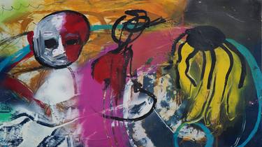 Original Abstract Expressionism Education Paintings by Giorgio Soldatini