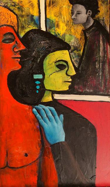 Original Expressionism People Paintings by Giorgio Soldatini