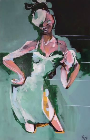 Original Pop Art Body Paintings by Wilma Van Rooijen
