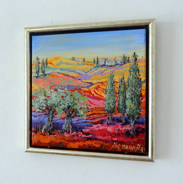 Original Landscape Painting by IneLouise Mourick