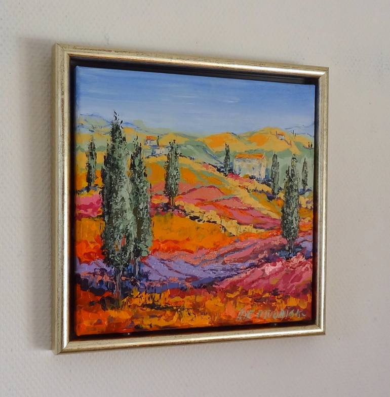 Original Landscape Painting by IneLouise Mourick