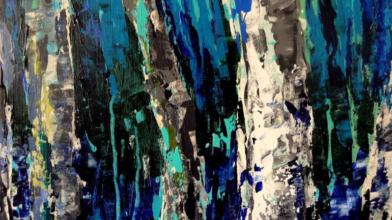 Original Abstract Landscape Painting by Inelouise Mourick