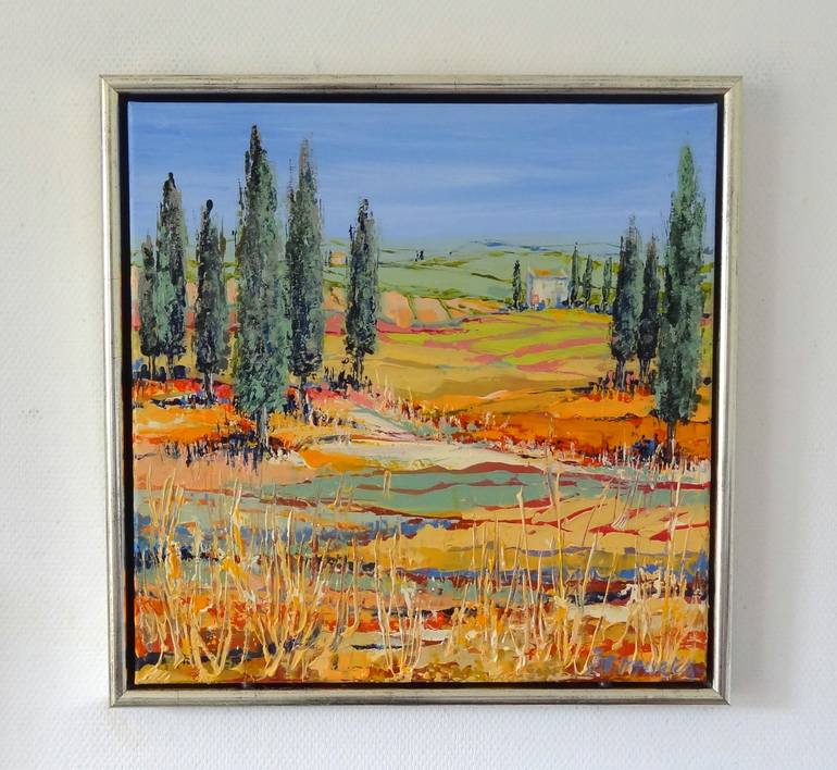 Original Landscape Painting by IneLouise Mourick