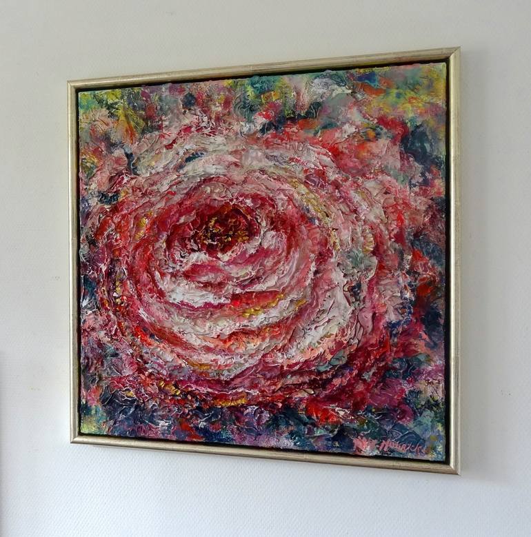 Original Abstract Expressionism Nature Painting by IneLouise Mourick