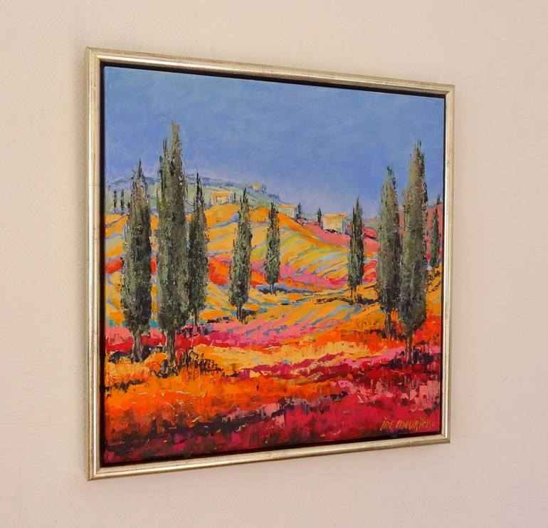 Original Landscape Painting by IneLouise Mourick