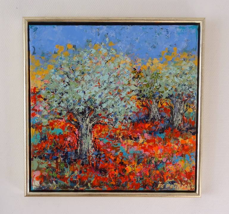 Original Landscape Painting by IneLouise Mourick