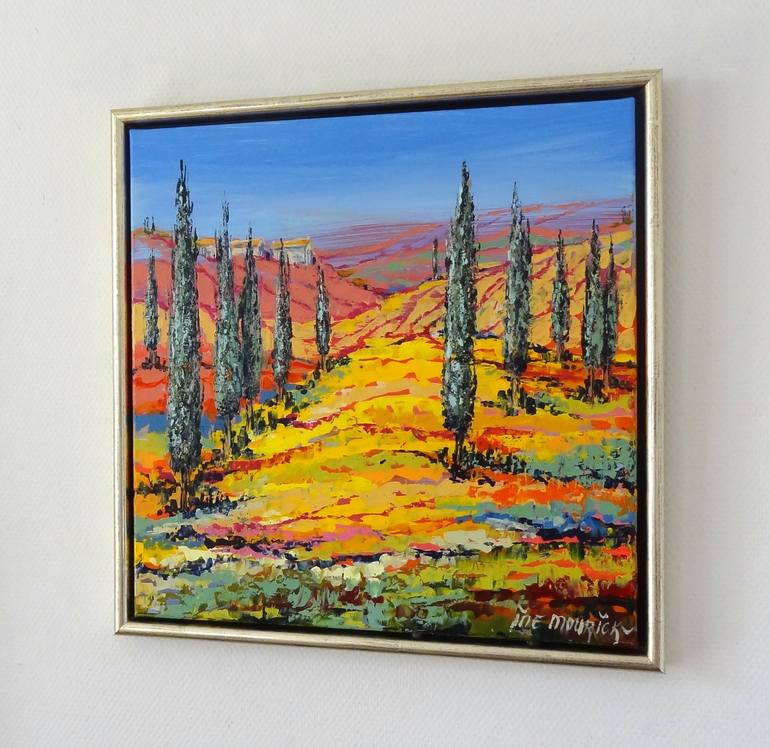 Original Landscape Painting by IneLouise Mourick