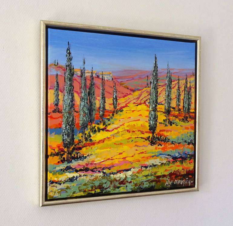 Original Landscape Painting by IneLouise Mourick