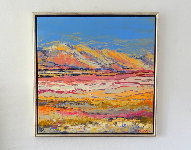 Original Abstract Landscape Painting by Inelouise Mourick