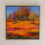 Painting including frame