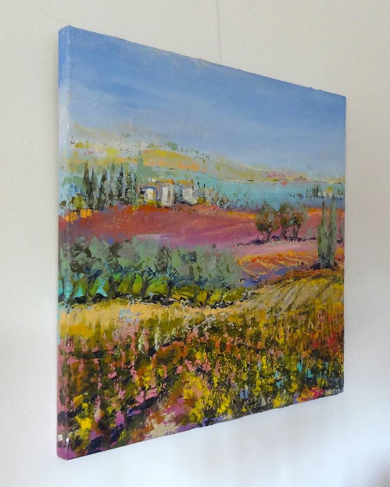 Original Landscape Painting by IneLouise Mourick