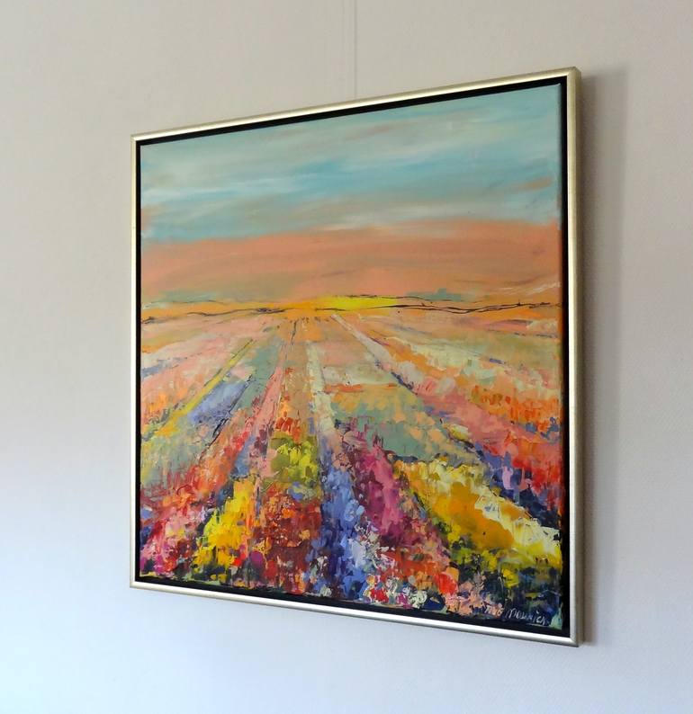 Original Landscape Painting by IneLouise Mourick