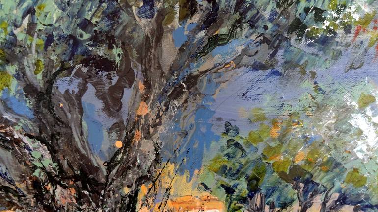 Original Expressionism Landscape Painting by Inelouise Mourick