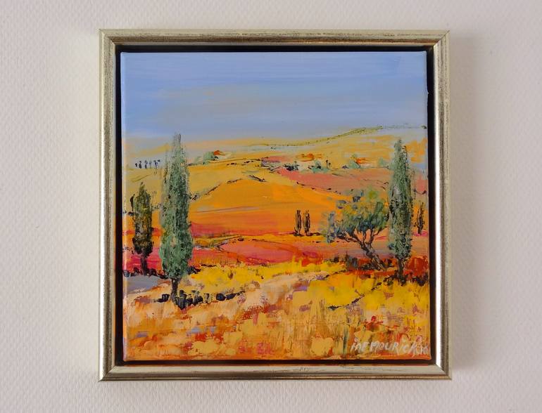 Original Landscape Painting by IneLouise Mourick