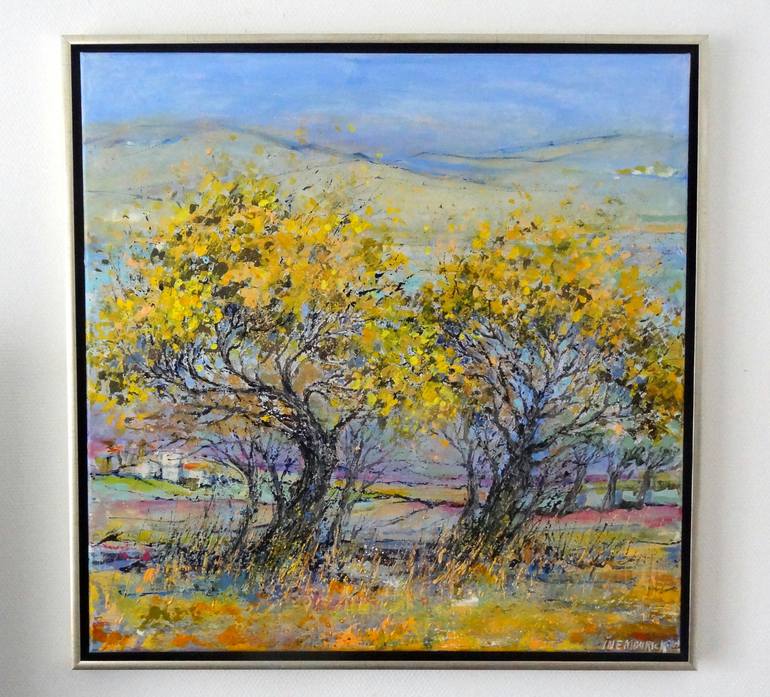 Original Landscape Painting by IneLouise Mourick