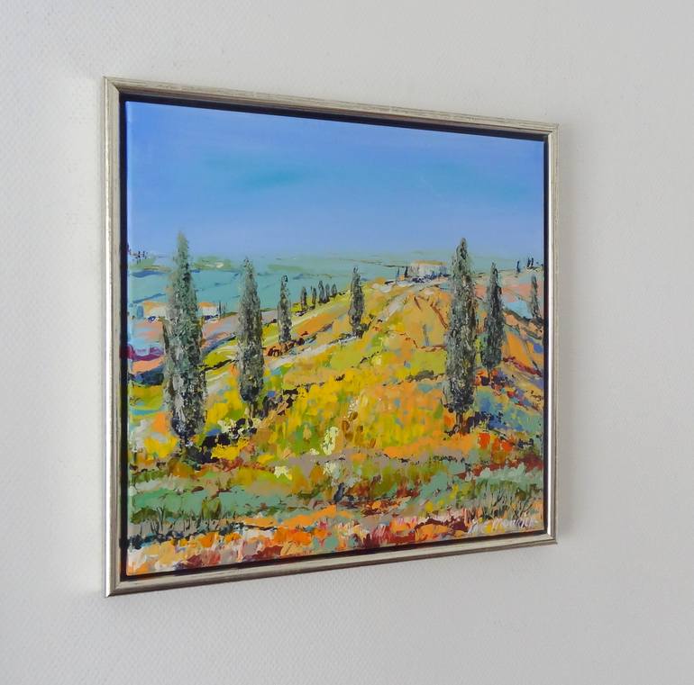 Original Landscape Painting by IneLouise Mourick