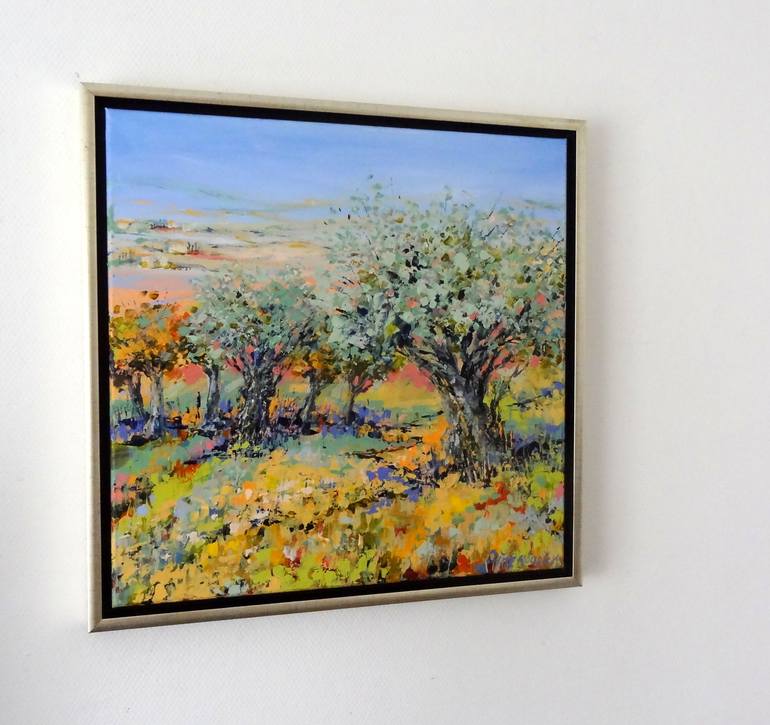 Original Landscape Painting by IneLouise Mourick