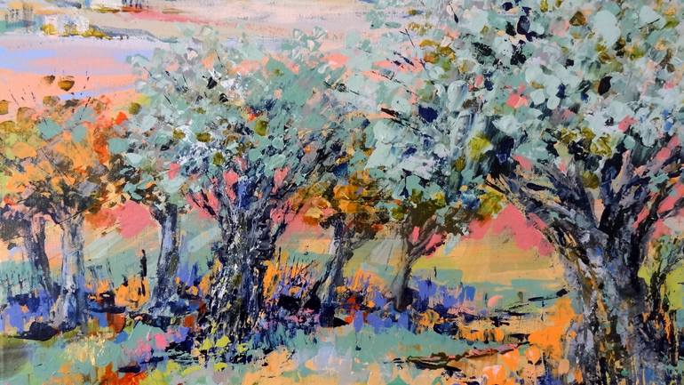 Original Landscape Painting by IneLouise Mourick