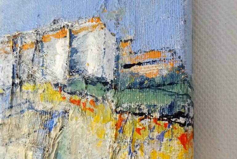 Original Abstract Landscape Painting by IneLouise Mourick