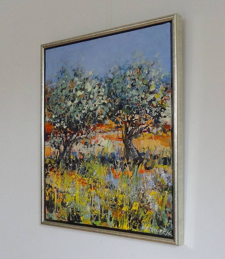 Original Landscape Painting by IneLouise Mourick