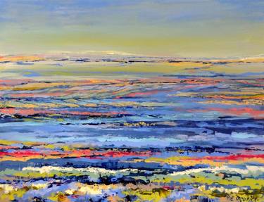 Original Abstract Landscape Paintings by IneLouise Mourick